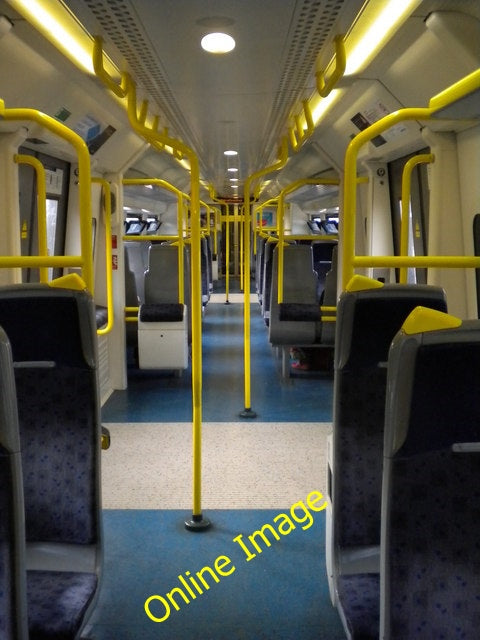 Photo 6x4 South-Eastern commuter train interior, New Cross to London Brid c2010