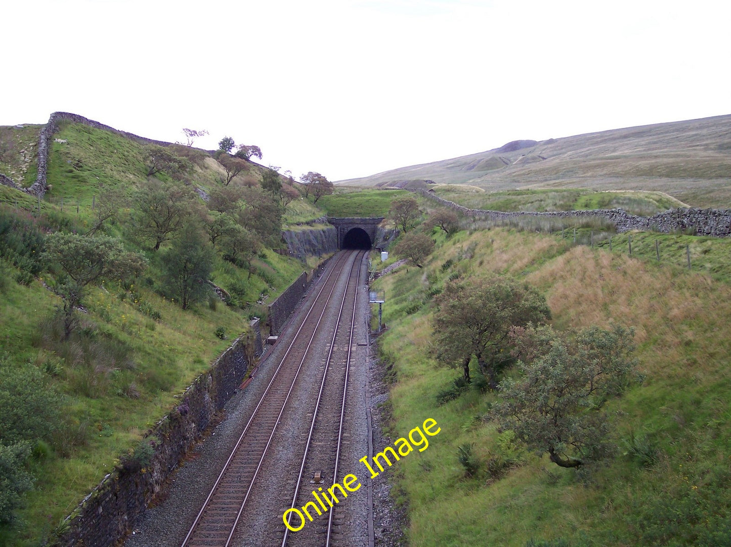 Photo 6x4 The Settle and Carlisle railway enters Blea Moor Tunnel Ribble  c2010