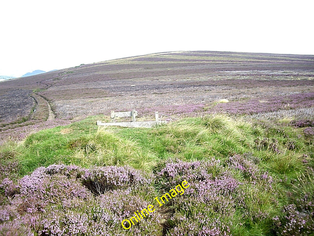 Photo 6x4 4wd access to the grouse butts on Gallows Hill Towie\/NJ4312  c2010