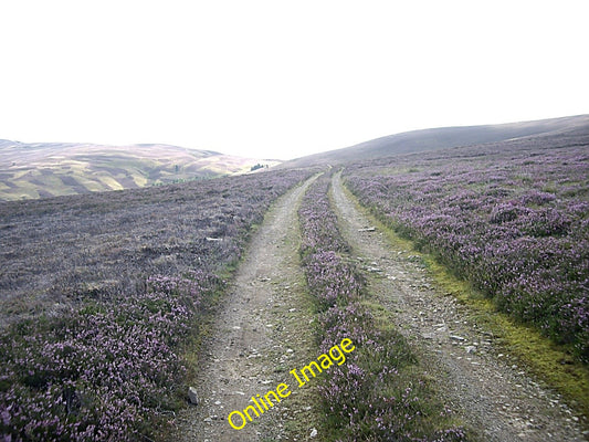 Photo 6x4 Summit of track from Rippachie to Tarland Migvie About 422m asl c2010