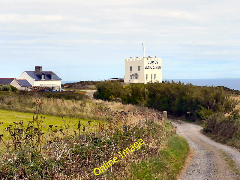 Photo 6x4 Green Lane Approaching Lloyds Signal Station Church Cove\/SW711 c2010