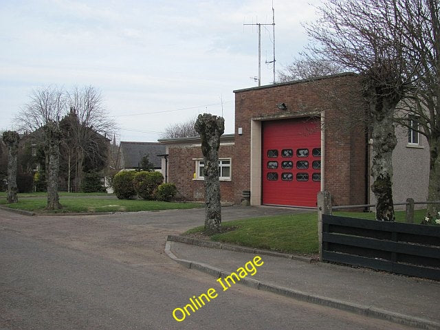 Photo 6x4 Biggar fire station Biggar\/NT0437 Station Road, Biggar c2010