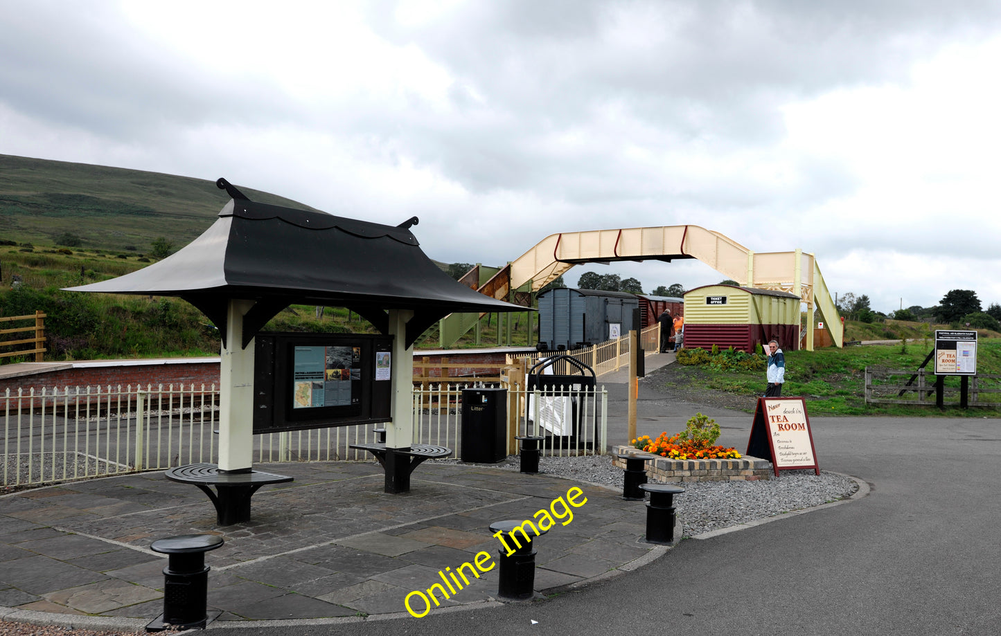 Photo 6x4 Pontypool & Blaenavon Railway Ticket Office and recently restor c2010