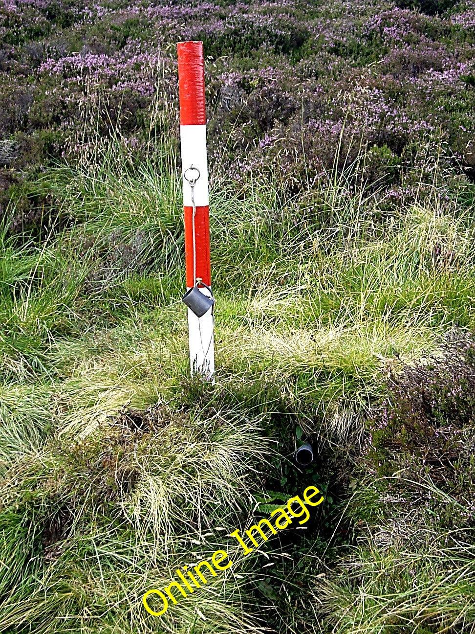 Photo 6x4 Lazy Well spring Migvie With drinking cup, for the convenience  c2010