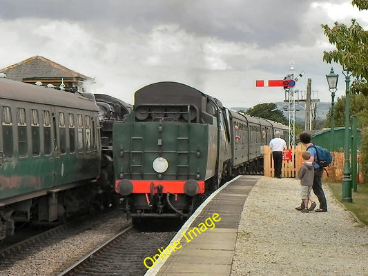 Photo 6x4 Passing at Harman's Cross Most of the Swanage Railway&#039;s li c2010