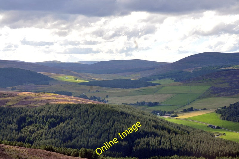 Photo 6x4 View to Corgarff Castle  c2010