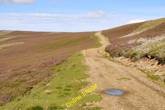 Photo 6x4 Hill track on the slopes of Cairnlea Hill Corgarff  c2010