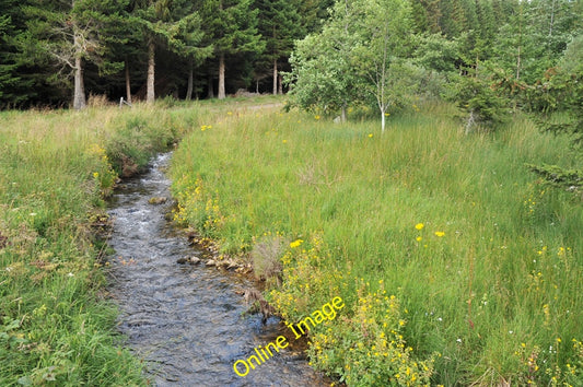 Photo 6x4 Conrie Water at Culfork Roughpark  c2010