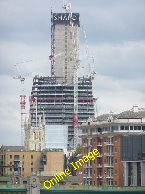 Photo 6x4 Rising Shard London  c2010