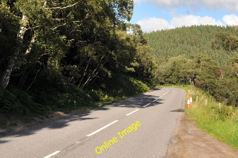 Photo 6x4 A944 near Garchory Corgarff  c2010