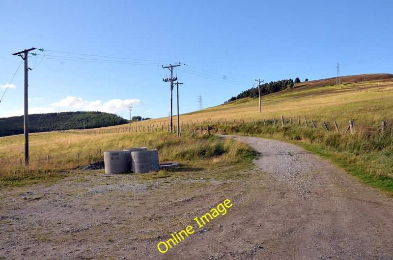 Photo 6x4 Track to Auchmore Corgarff  c2010