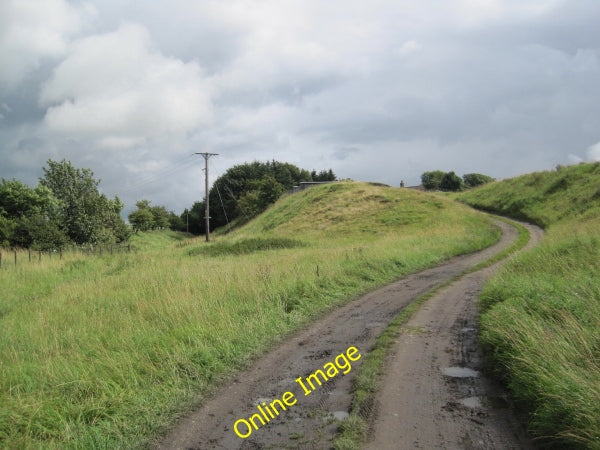 Photo 6x4 Track leading to Rowantree Hill Hallbankgate Disused railway li c2010