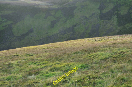 Photo 6x4 Steep grassy hillside near the Lecht Dunandhu  c2010