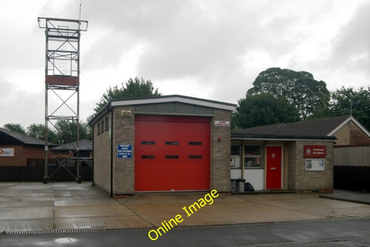 Photo 6x4 Binbrook fire station Binbrook fire station, St Marys Lane, Bin c2010