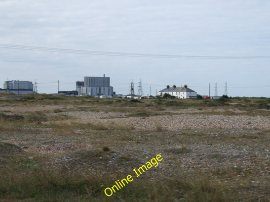 Photo 6x4 View towards Coastguard Cottages and the Power Station, Dungene c2010