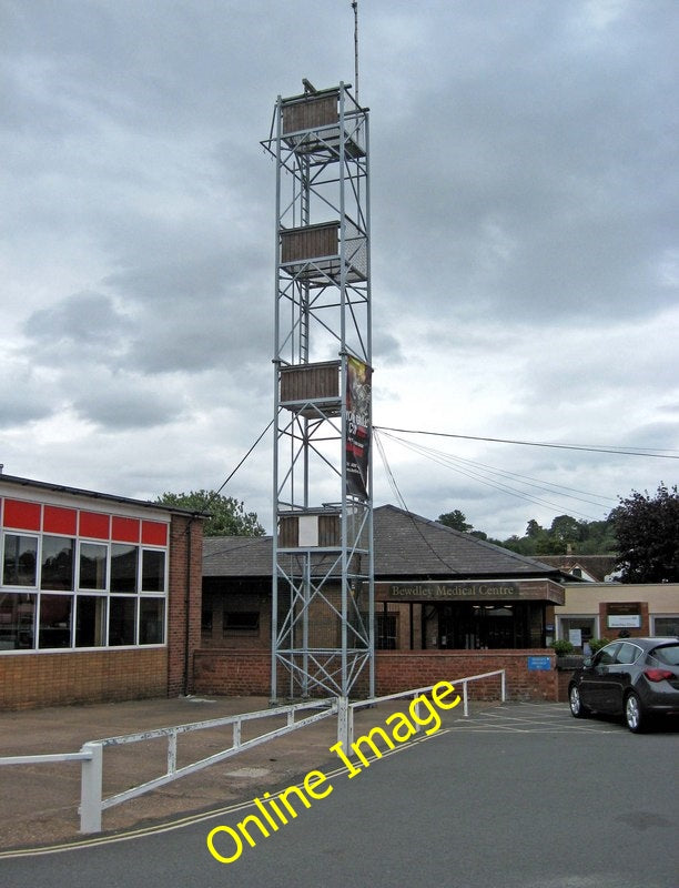 Photo 6x4 Bewdley Fire Station drill tower, Dog Lane Bewdley\/SO7875 The  c2010