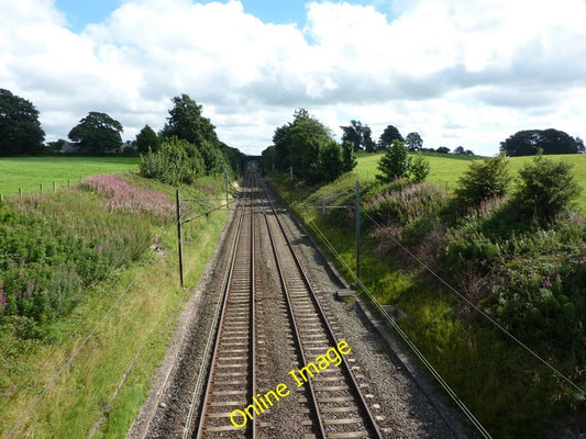 Photo 6x4 Preston to Carlisle Railway Galgate Looking south from Hampson  c2010