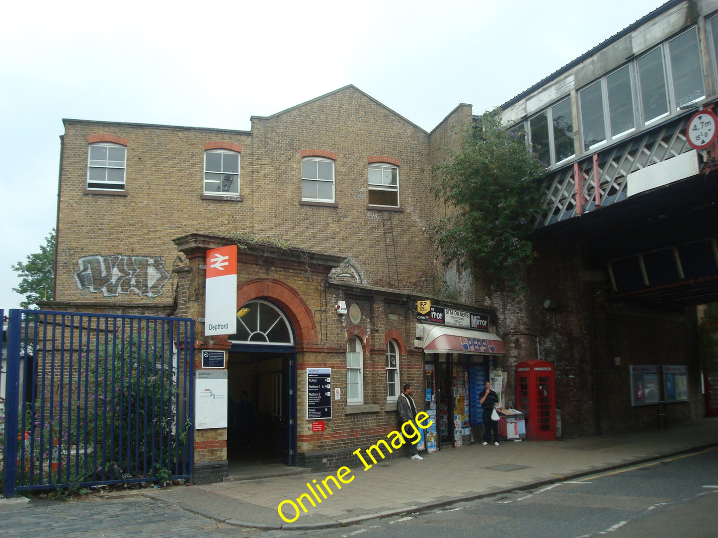 Photo 6x4 Deptford railway station Deptford\/TQ3677  c2010