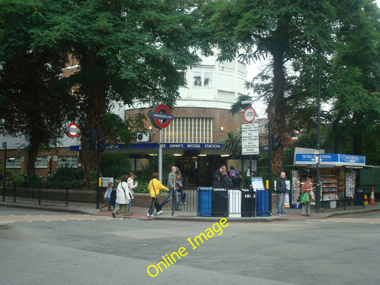 Photo 6x4 St John's Wood Underground station Hampstead\/TQ2685  c2010