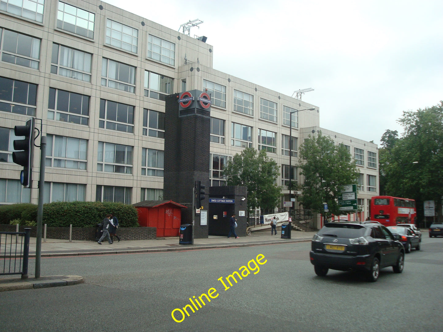 Photo 6x4 Swiss Cottage Underground station Hampstead\/TQ2685  c2010