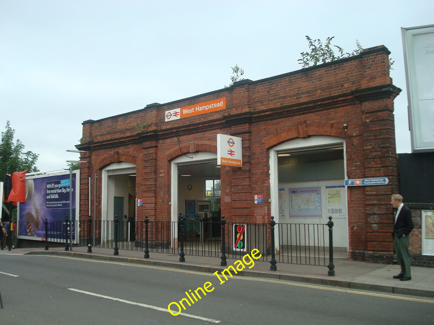 Photo 12x8 West Hampstead railway station Hampstead\/TQ2685  c2010