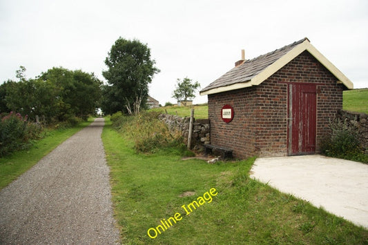 Photo 6x4 High Peak Trail Carsington Former railway trackbed and building c2010