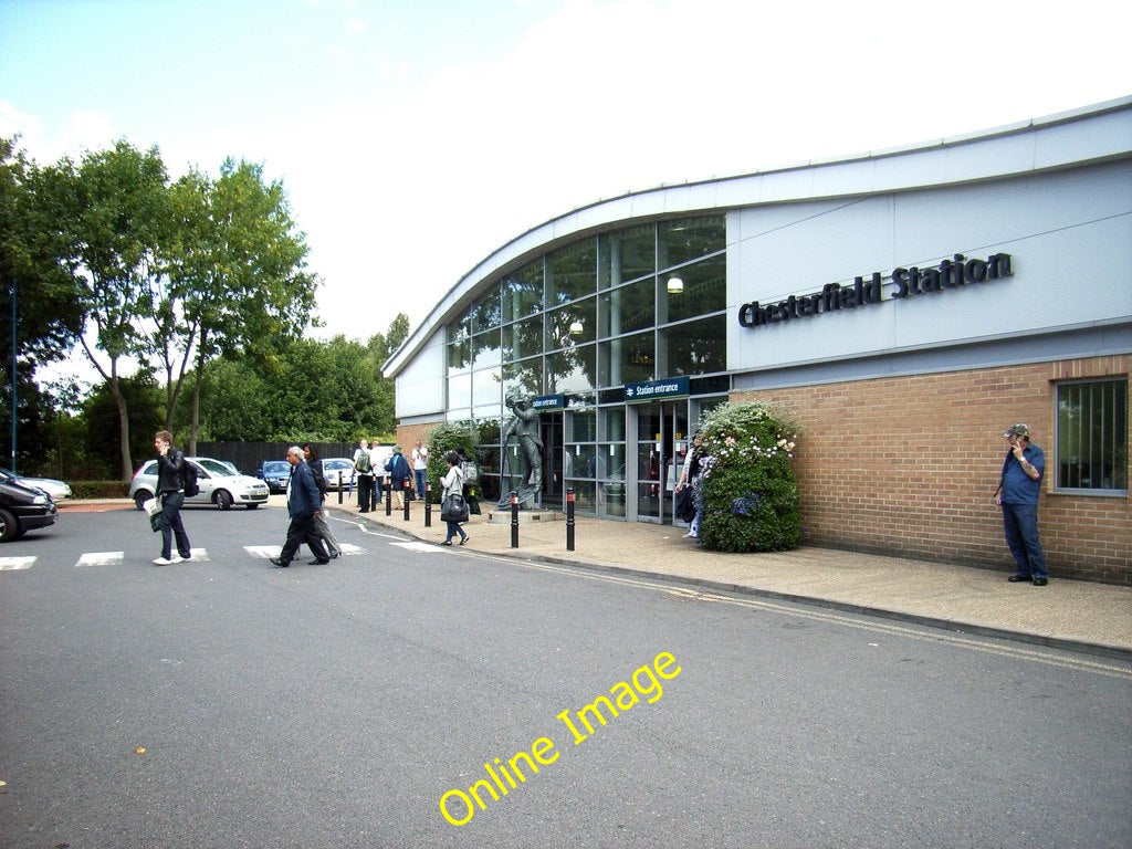 Photo 6x4 Chesterfield Railway Station Chesterfield\/SK3871  c2010