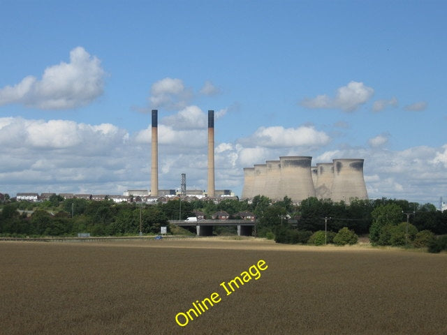 Photo 6x4 View towards Ferrybridge Power Station Knottingley  c2010