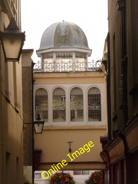 Photo 6x4 Tenby: detail of T.P. Hughes department store Tenby\/Dinbych-y- c2010