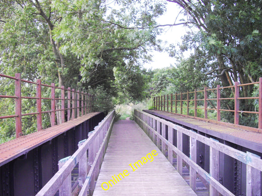 Photo 6x4 Former Railway Bridge near Rodbridge Sudbury\/TL8741  c2010