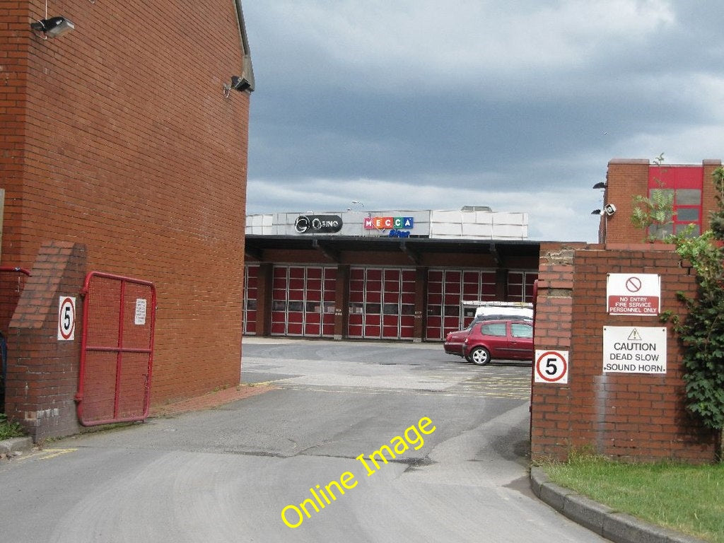 Photo 6x4 Back of the fire station Bolton\/SD7108 The back entrance to Bo c2010