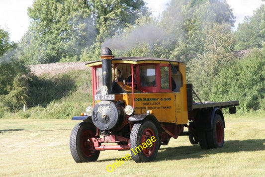 Photo 6x4 Steam lorry on the go Cholsey Bit of a rare beast this as I hav c2010