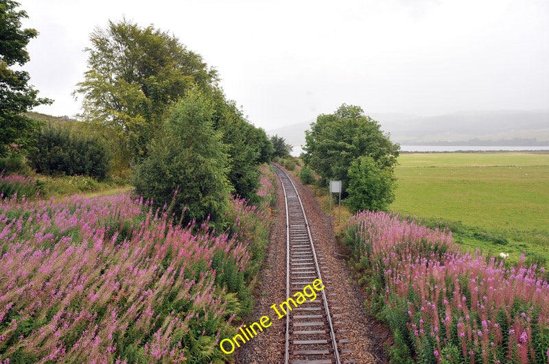 Photo 6x4 The line north heading to Invershin station Cornhill\/NH5891  c2010