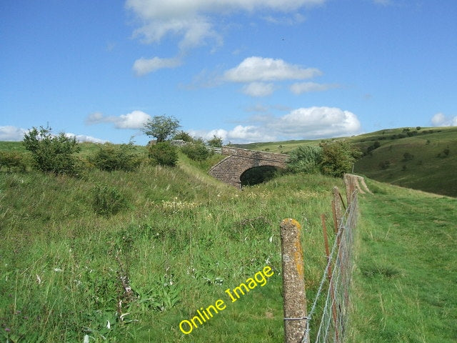 Photo 6x4 Bridge over dismantled railway Brownber\/NY7005  c2010