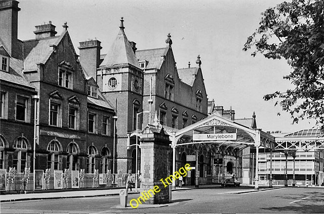 Photo 6x4 Marylebone Station, entrance Marylebone\/TQ2881 View eastward o c1978