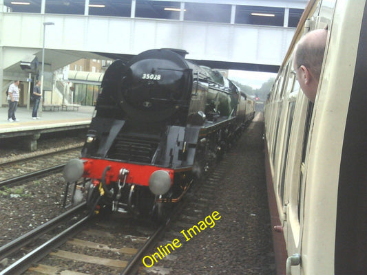 Photo 6x4 Kensington Olympia Station Kensington\/TQ2579 Merchant Navy 4-6 c2010