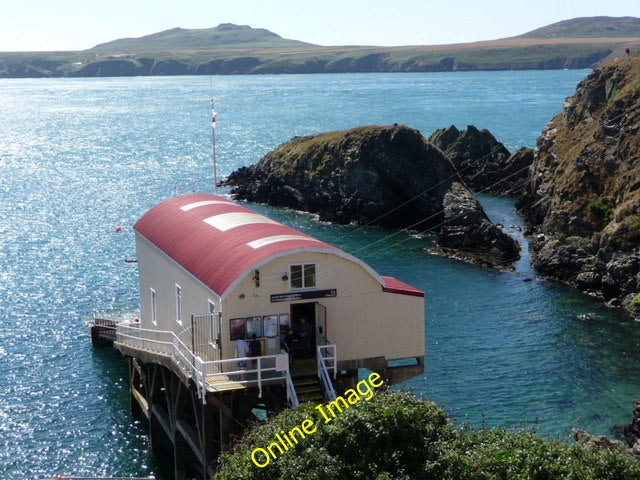 Photo 6x4 St. Justinian: St. David\u00e2\u0080\u0099s lifeboat station Rh c2010