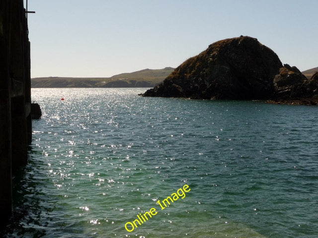 Photo 6x4 St. Justinian: alongside the lifeboat station Rhosson With the  c2010