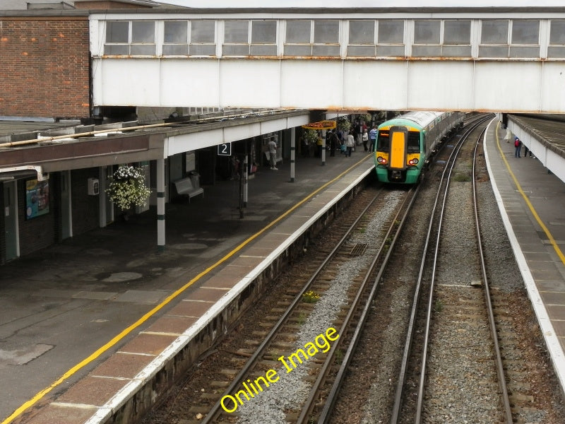 Photo 6x4 Chichester Station Taken from the footbridge. c2010