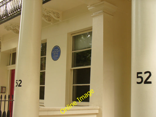 Photo 6x4 52 Gordon Square London Former residence of Lytton Strachey, me c2010