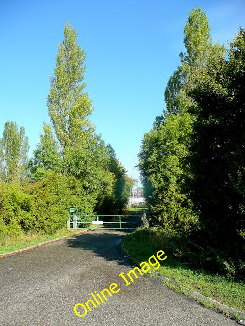 Photo 6x4 Walham electricity substation entrance Gloucester Supplies half c2010