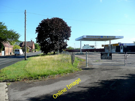 Photo 6x4 Disused filling station and car sales business Longford\/SO8320 c2010