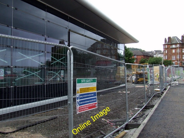 Photo 6x4 Gourock station reconstruction Looking from the existing ticket c2010