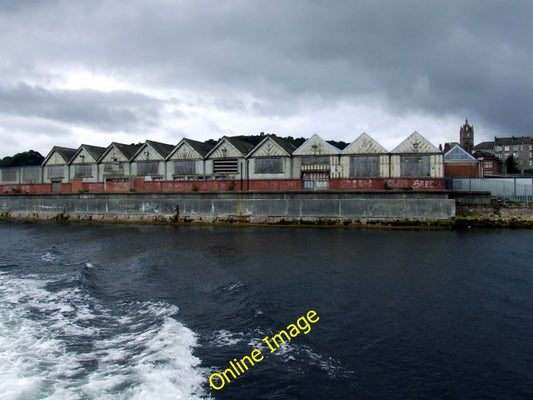 Photo 6x4 Gourock railway station from the Clyde Part of the original Jam c2010