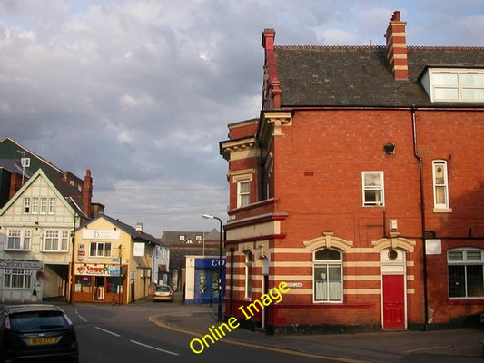 Photo 6x4 Rugby-Albert Street At the junction with Railway Terrace.The la c2010