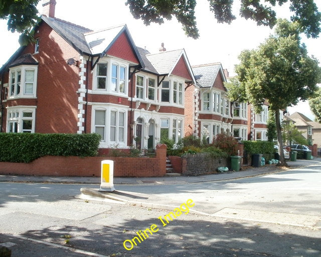 Photo 6x4 Houses, Llandennis Road, Cardiff Cyncoed\/ST1880 Located opposi c2010