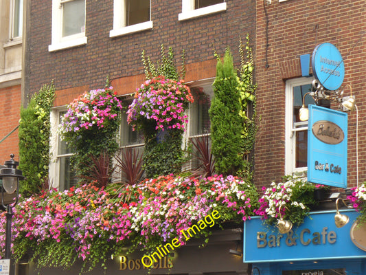 Photo 12x8 Flowery Boswells London The eyecatching floral display will att c2010