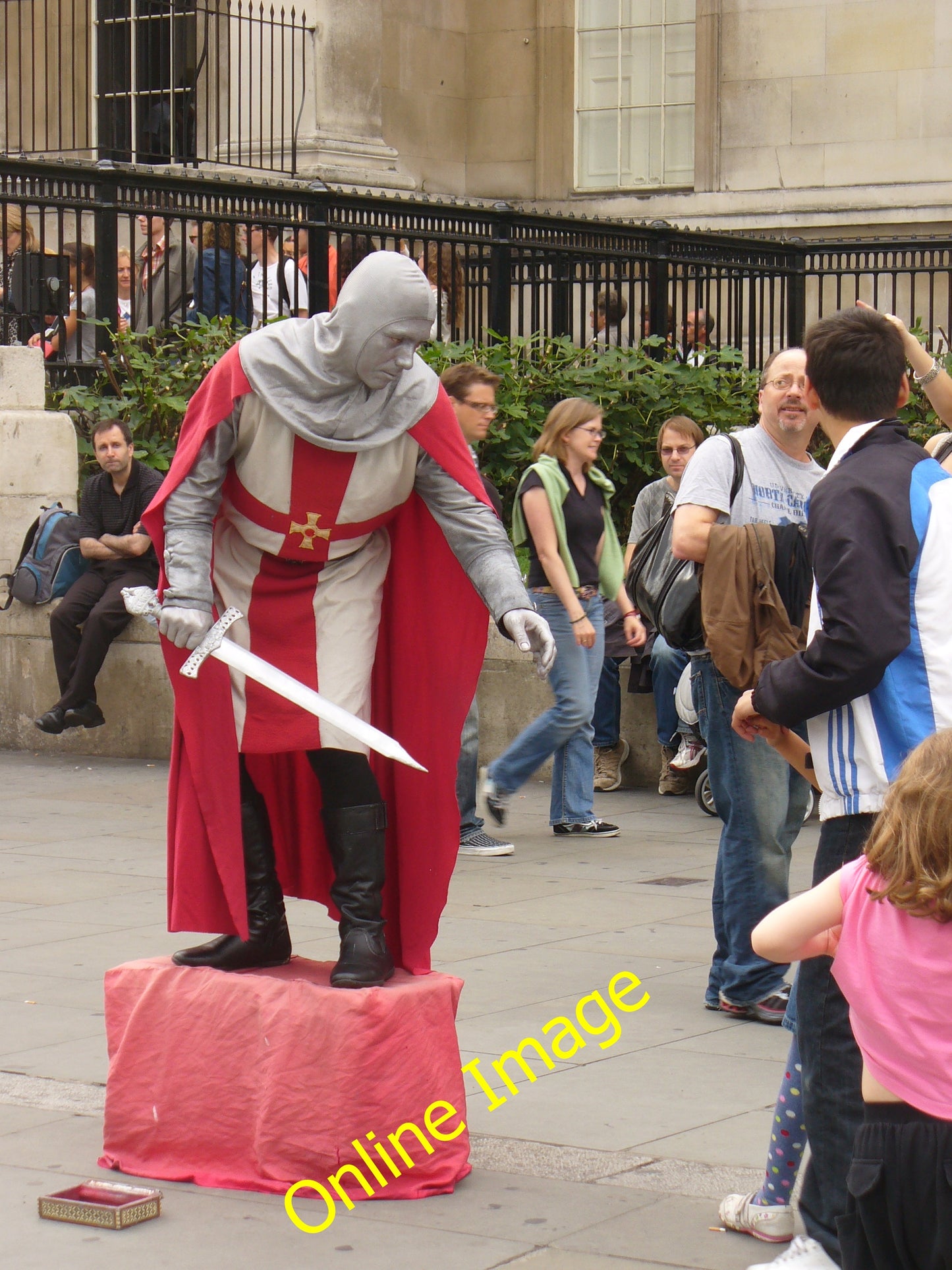 Photo 6x4 Knight Life London Richard the Lionheart is now a living statue c2010