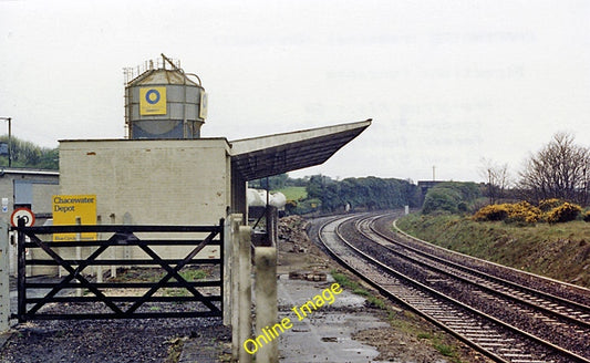 Photo 6x4 Chacewater Station (remains) Carnhot View westward, towards Pen c1987