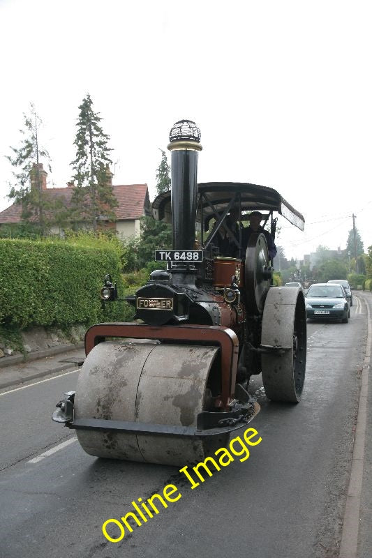 Photo 6x4 Out for a run Cholsey One of many steam rollers and engines tha c2010